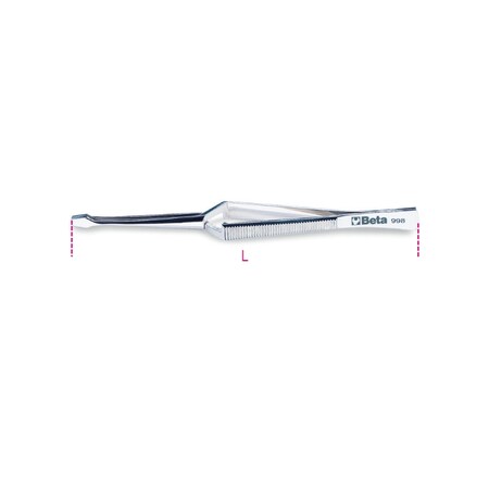 Beta Cross End Spring Tweezer 9980001